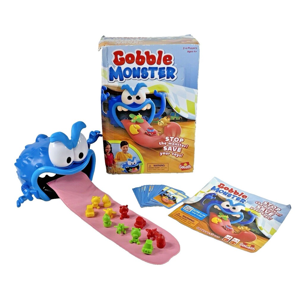 Gobble Monster 2021 Goliath Board Game Complete Tested